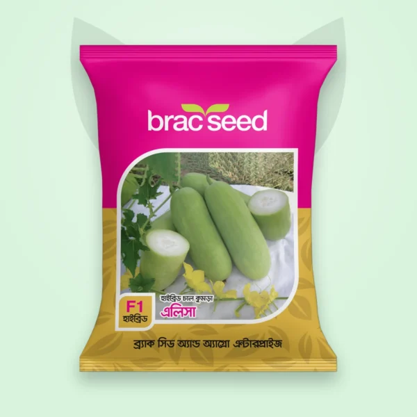 চাল কুমড়া বীজ — এলিসা | BRAC Ash Gourd F1 Seed