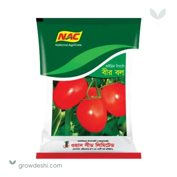 টমেটো বীজ — বীর বল | National Agricare (Tomato F1 Seed)