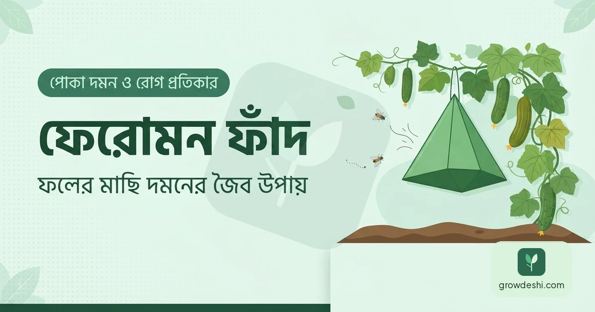 ফেরোমন ফাঁদ — কী, কীভাবে কাজ করে ও কেন ব্যবহার করবেন — GrowDeshi