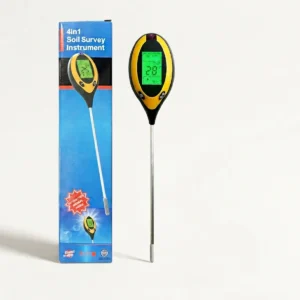 4 in 1 Intelligent Soil Tester — মাটির পিএইচ মিটার, ডিজিটাল ডিসপ্লে সহ ৪-ইন-১ সয়েল মিটার ও রিটেইল বক্স